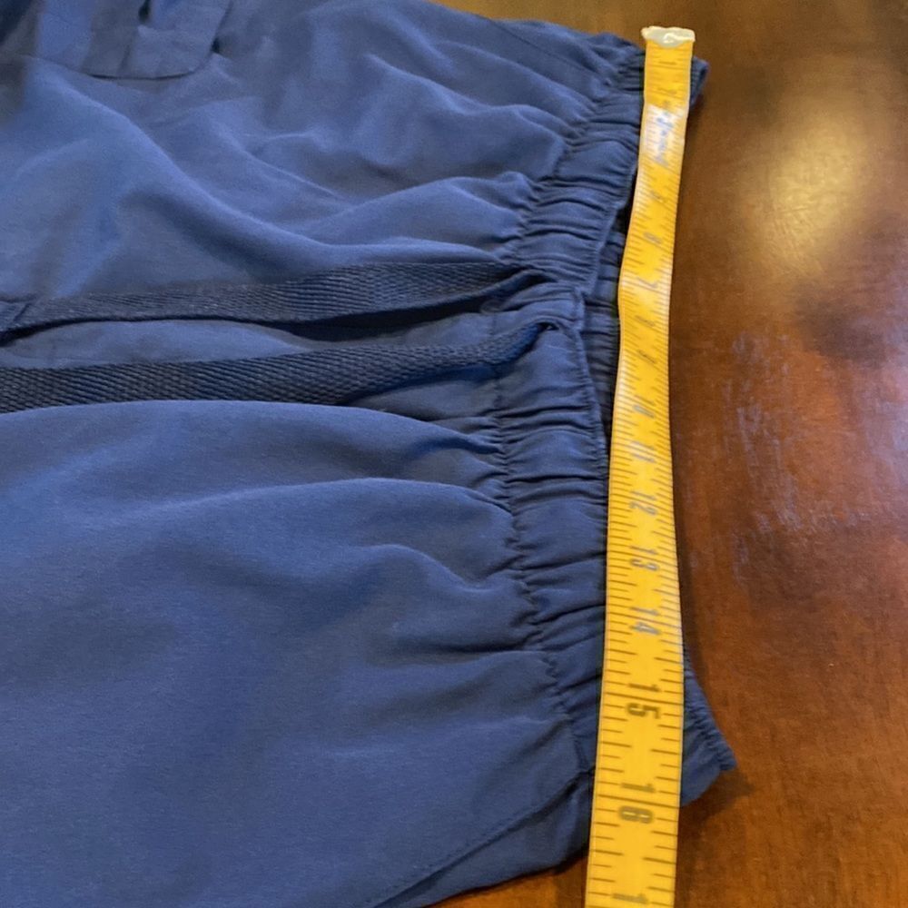 Cherokee Navy Drawstring Scrub Pants Size 14 - Picture 3 of 9